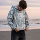 Stitched Light Green Camo | Brett is 6'1" wearing size L