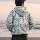 Stitched Light Green Camo | Brett is 6'1" wearing size L