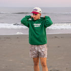 Green | Caleb is 5'8" wearing size M
