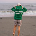 Green | Caleb is 5'8" wearing size M