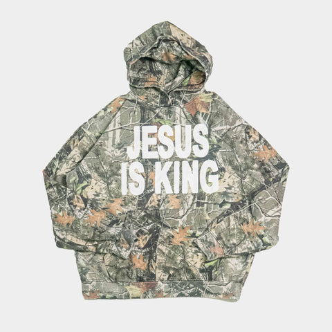PRE - ORDER Jesus Is King Heavy Hoodie - Forty - Six Ten Apparel Co.