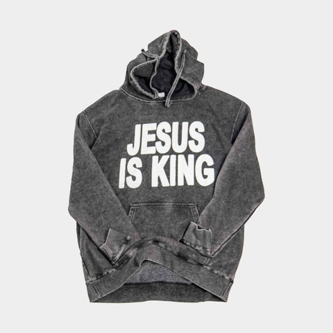PRE - ORDER Jesus Is King Heavy Hoodie - Forty - Six Ten Apparel Co.