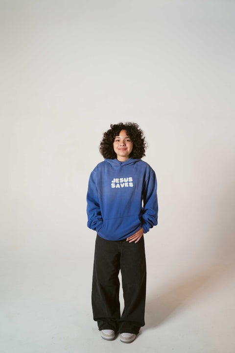 PRE - ORDER Jesus Saves Heavy Cut & Sew Hoodie - Forty - Six Ten Apparel Co.