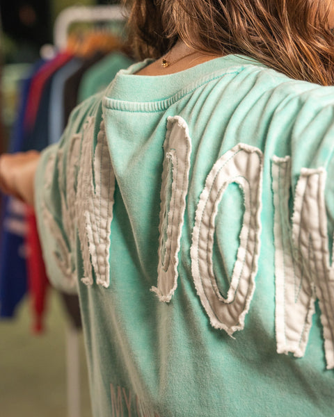 Seafoam | MJ is 5'9" wearing size L