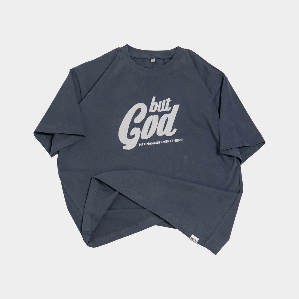 But God Hand-Stitched Tee