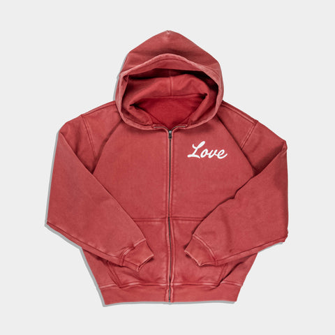 The Greatest of These Zip Up Hoodie - Forty - Six Ten Apparel Co.