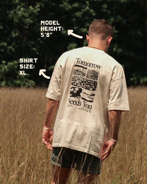 Tomorrow Needs You 988 Tee - Forty - Six Ten Apparel Co.