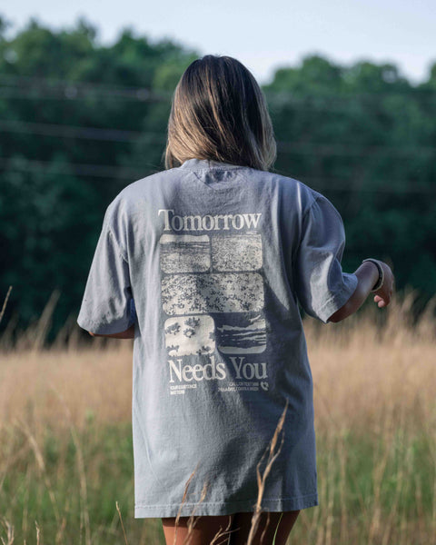 Tomorrow Needs You 988 Tee - Forty - Six Ten Apparel Co.