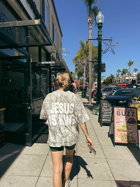 Jesus Is King Premium Tee