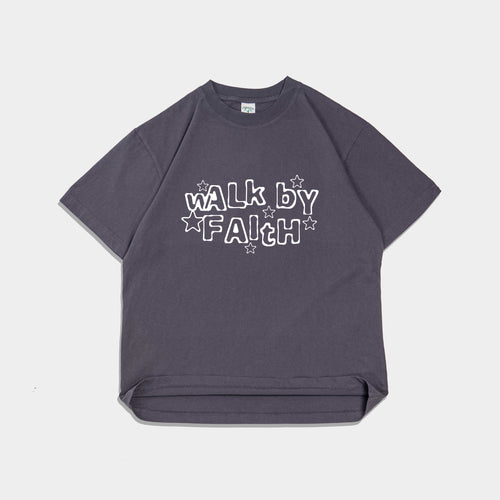 Walk By Faith Premium Heavy Tee