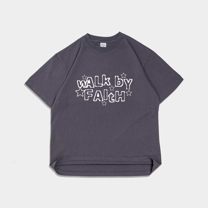 Walk By Faith Premium Heavy Tee