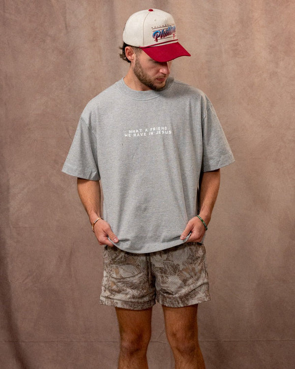What a Friend 90s Retro Gym Tee