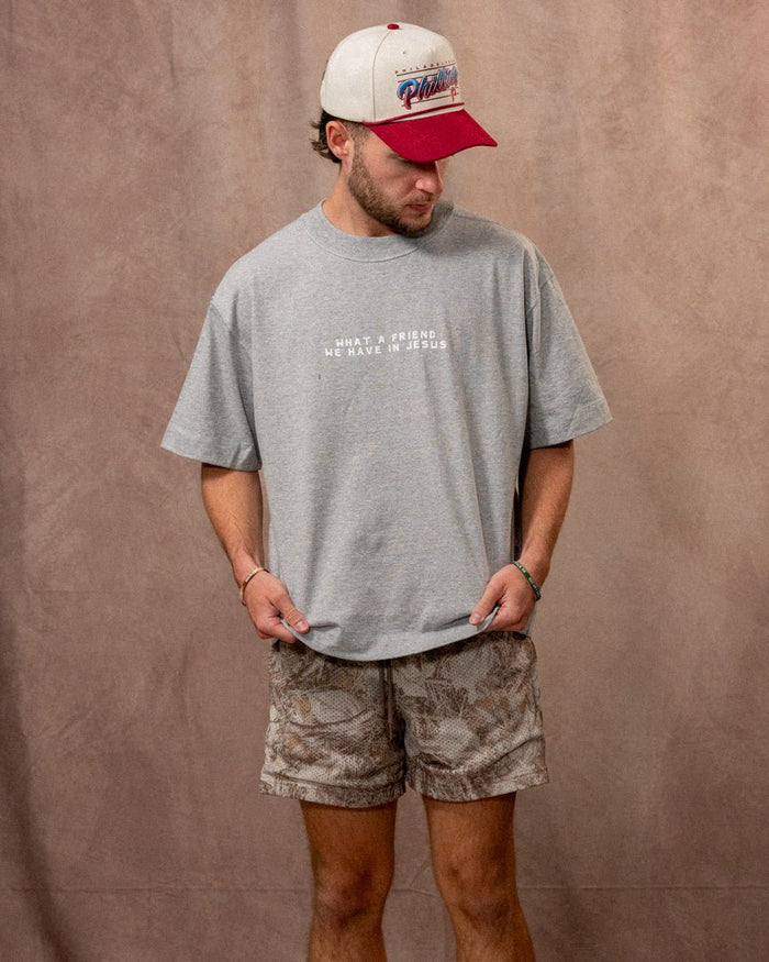 What a Friend 90s Retro Gym Tee