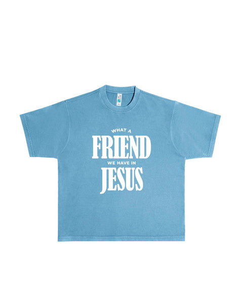 What A Friend Heavy Tee - Forty - Six Ten Apparel Co.