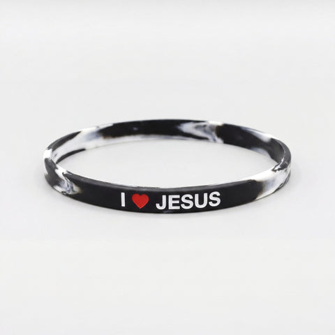 Christian Rubber Bracelet 6 Pack